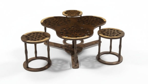 Luxus Couchtisch Wohnzimmertisch Sofatisch Loungetisch Salon Beistelltisch