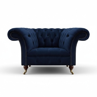 Luxus Design Sessel Wohnzimmer Einrichtung Chesterfield Polstermöbel