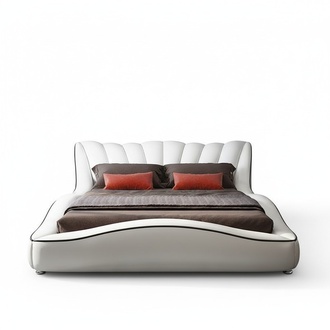 Luxus Doppel Schlafzimmer Holz Textil Betten 180x200 Bett Klassisch