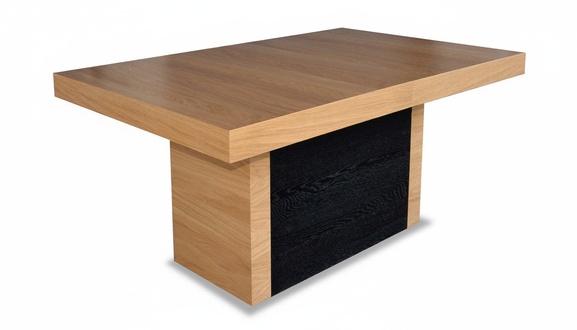 Luxus Esstisch Designer Holz Tische Möbel Säulen Tisch Esszimmer 110x250/490cm !