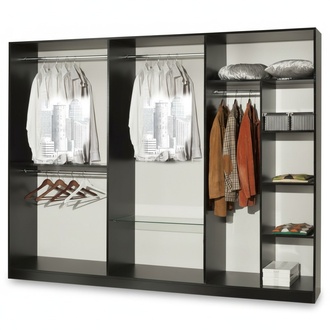 Luxus Kleider Schrank Designer Hochglanz Kleiderschränke Möbel Wohnen