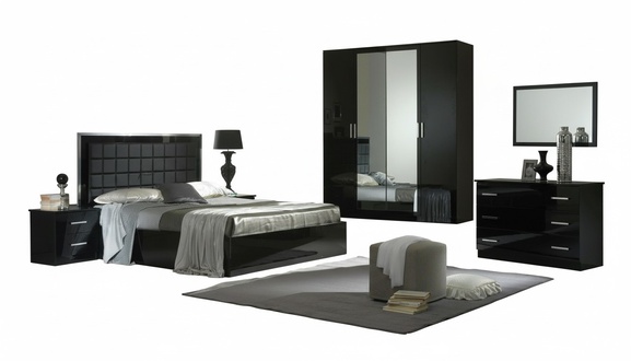 Luxus Kleider Schrank Designer Hochglanz Kleiderschränke Möbel Wohnen
