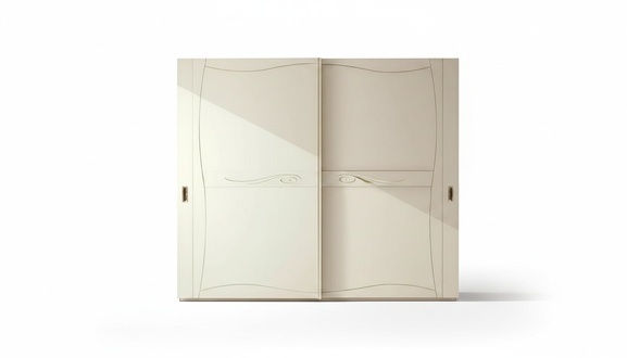 Luxus Kleiderschrank mit Schiebetüren Schlafzimmer Schrank Schränke Holz Design