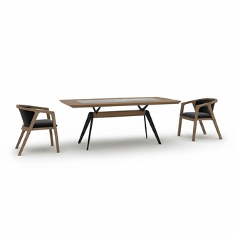 Luxus Komplett Esszimmer Esstisch 4x Stühle Einrichtung Modern Design