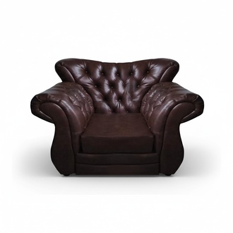 Luxus Neu Sessel Wohnzimmer Leder Sitzmöbel Chesterfield Einrichtung