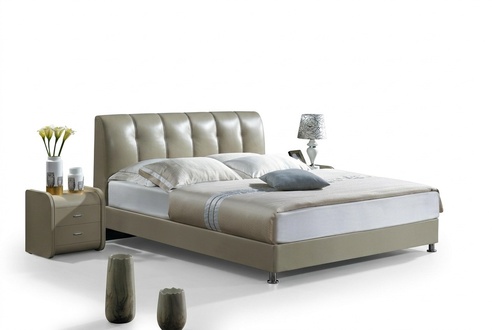 Luxus Schlafzimmer Bett Polster Design Luxus Doppel Hotel Betten Lederbetten Neu