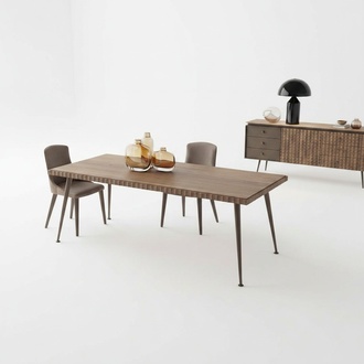 Luxus Set 3tlg Tisch Holz Esstisch Esszimmer Komplett 4x Stühle Möbel