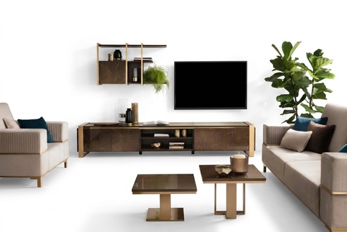 Luxus Sideboard tv Lowboard rtv xxl Schrank Tisch Wohnzimmer Holz rtv Neu Hotel