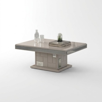 Luxus Sofatisch Couchtisch Kaffeetisch Beistelltisch Holz Weiß Tisch