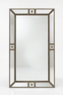 Luxus Spiegel Barock Rokoko Wandspiegel Italienische Möbel Spieglein 122x242 xxl