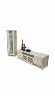 Luxus tv Schrank Lowboard rtv Möbel Rahmen Schränke Sideboard Barock
