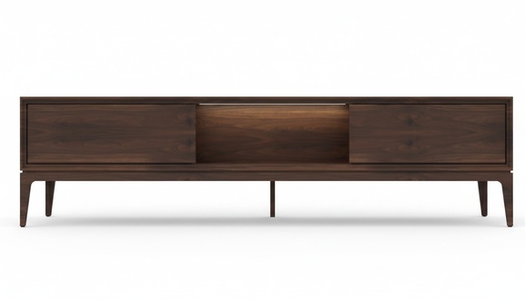 Luxus Wohnzimmer Braun Möbel Wohnwand TV-Ständer neu Modern
