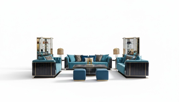 luxus wohnzimmer möbel samt sofa couch set couchtisch designer