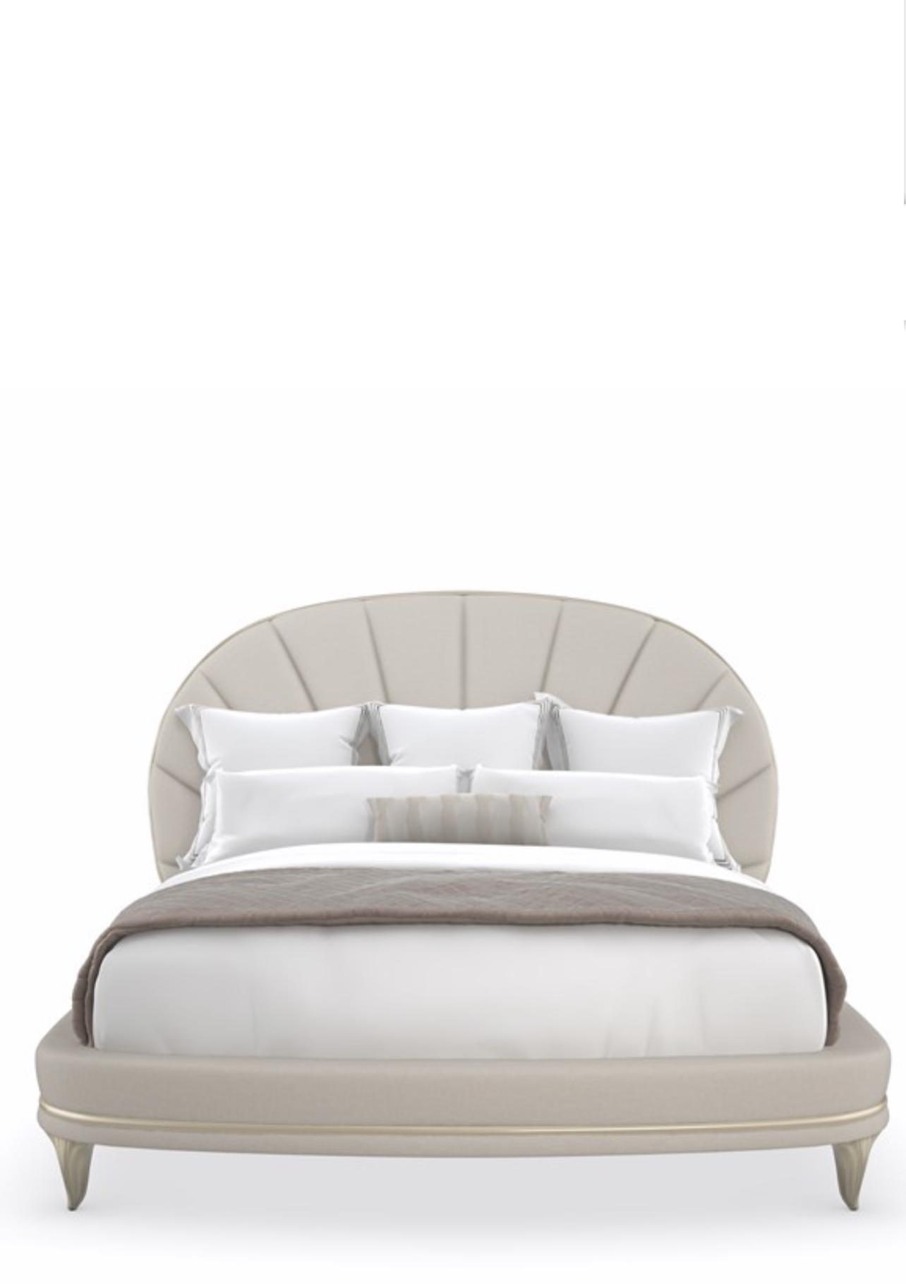 Luxus Bett Hotel Royal Möbel Stoff Betten Design Einrichtung Polsterbett Rahmen