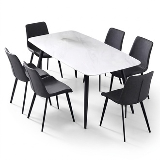 Marmor Ess Tisch Designer Wohn Tische Küche Italienische Möbel Neu Zimmer