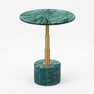 Marmor stilvolle Grün Beistelltisch neu luxuriöse modern Couchtisch neu