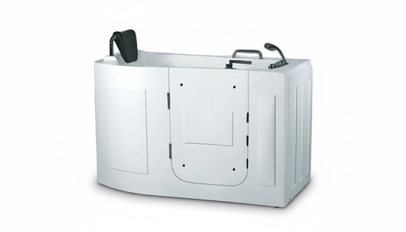 Massage Badewanne Whirlpool Sitzbadewanne Whirlwanne Hydromassagewanne 152x81 cm