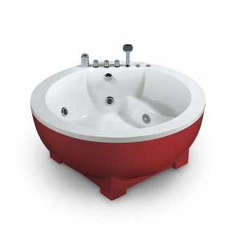 Massagebadewanne Whirlpool Badewanne Blubberbad Spa-Bad Whirlwanne 150x150 cm