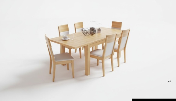 Massivholz Konferenztisch Esszimmer Echtholz Buche Esstisch