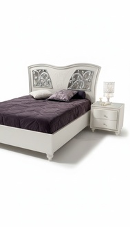 Modern Bett Bettgestelle Bettrahmen Holz Doppel Design Betten Weiß Doppelbett