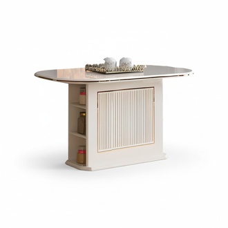 Modern Esszimmertisch Esstisch Tisch Holz Beige Esszimmer Holztisch