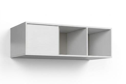 Moderne Ablage für Wohnzimmer Regal Holz Bücher Wandregal Neu Siena Mati