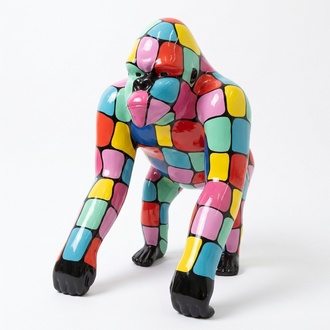 Moderne Dekoration Haus Garten Deko Figur Statue Skulptur Hund