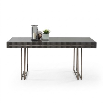 Moderne Esszimmertisch Esstisch Tisch Esszimmer Möbel Holz Grau