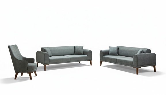 Moderne Sofagarnitur 331 Sitz Sofa Sitz Couch Polster Couchen Möbel