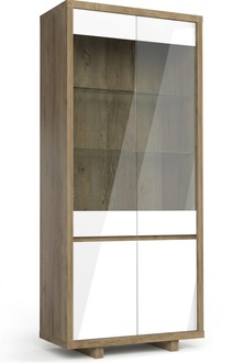 Moderne Vitrine Kommoden Vitrinen Kommode Vitrinenschrank Glas Schrank Schränke