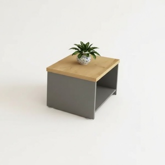 Moderner Brauner Ablagetisch Couchtisch Luxus Designer Einrichtung