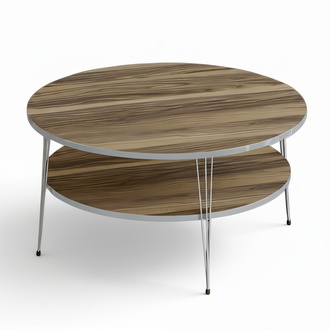 Moderner Couchtisch aus Holz in Braun