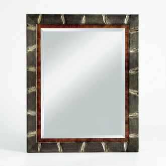Design Moderner Großer Spiegel Wandspiegel Echt Holz Rahmen Hängespiegel Luxus Möbel