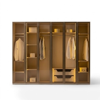 Moderner Kleiderschrank Harmonie von Möbeln und Stil