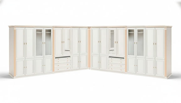 Moderner Schlafzimmer Schrank Holzmöbel Designer Begehbarer Türschrank