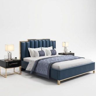 Modernes Design Bett 180x200 Leder Hotel Metall Betten Doppel Ehe Schlaf