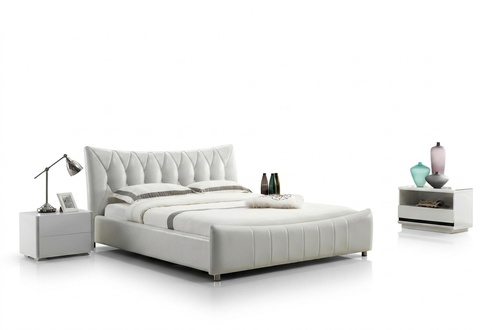 Modernes Design Bett XXL Betten Hotel Luxus Stil Doppel Leder