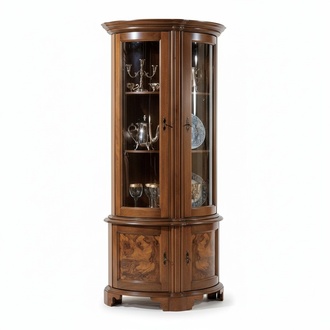 Möbel Glasschrank Vitrine Holz Vitrinen Glas Schrank Schränke Regale Italien