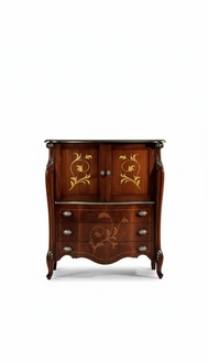 Möbel Holz Stil Barock Schicke Schrank Kommode Schränke Designer Italienische