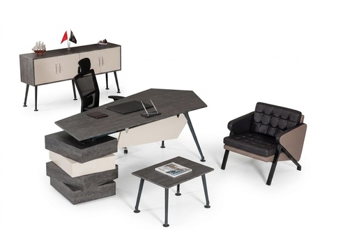 Möbel Tische Schreibtisch Arbeitszimmer Holz Tisch Büro Einrichtung Moderne