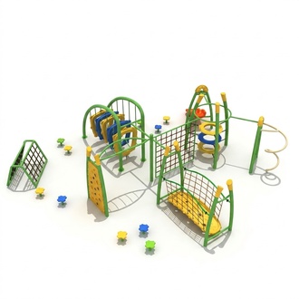 Multi-Kombi-Hindernisparcours für Kinder Sport Spielplatz Outdoor