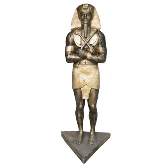 Ägypten Skulptur Ramses II Kunststoff Statue Figuren Statuen Antik Stil