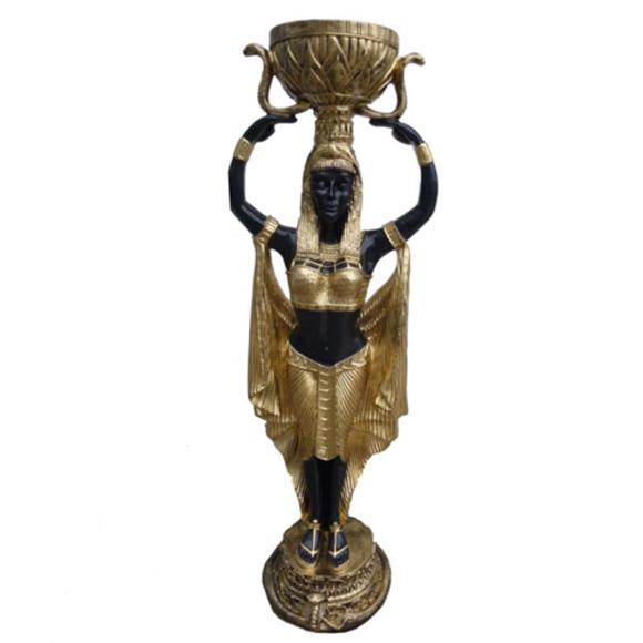 Skulptur Ägypten Frau Figur Statuen Skulpturen 130cm Statuen Antik Stil Neu