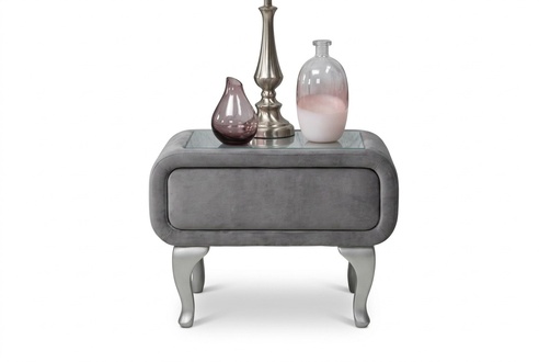 Nachttisch Gepolstert Holz Nachttische Tisch Konsolen Nacht Modern Stil Konsole