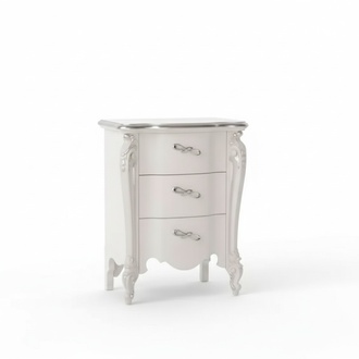 Nachttisch mit 3 Schublade Holzschrank Möbel Design Neu