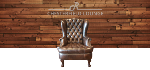 Chesterfield Ohrensessel Sessel Polster Fernseh Couch Büro 100% Echtes