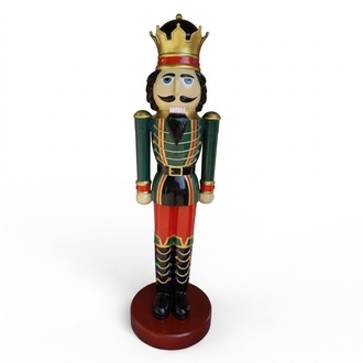 Nussknacker 200cm Soldat Statue Weihnachten Skulpturen Statuen