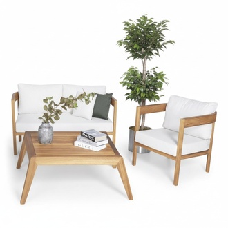 Outdoor Gartensessel Relaxsessel Balkon Terrasse Lounge Stuhl Sessel Polster