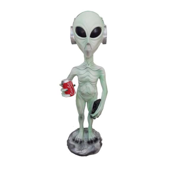 Alien Deko Figur Statue Skulptur 92 cm Figuren Statuen Skulpturen Abstrakt