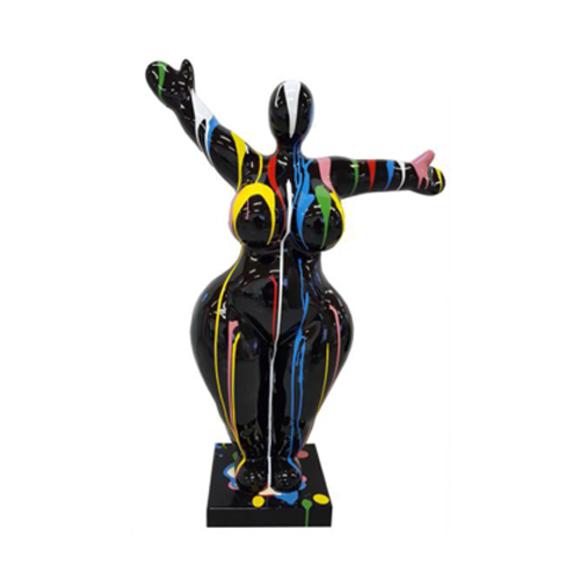 Abstrakte Design Figuren Statuen Kunststoff Kunst Skulptur XXL Neu 120 cm